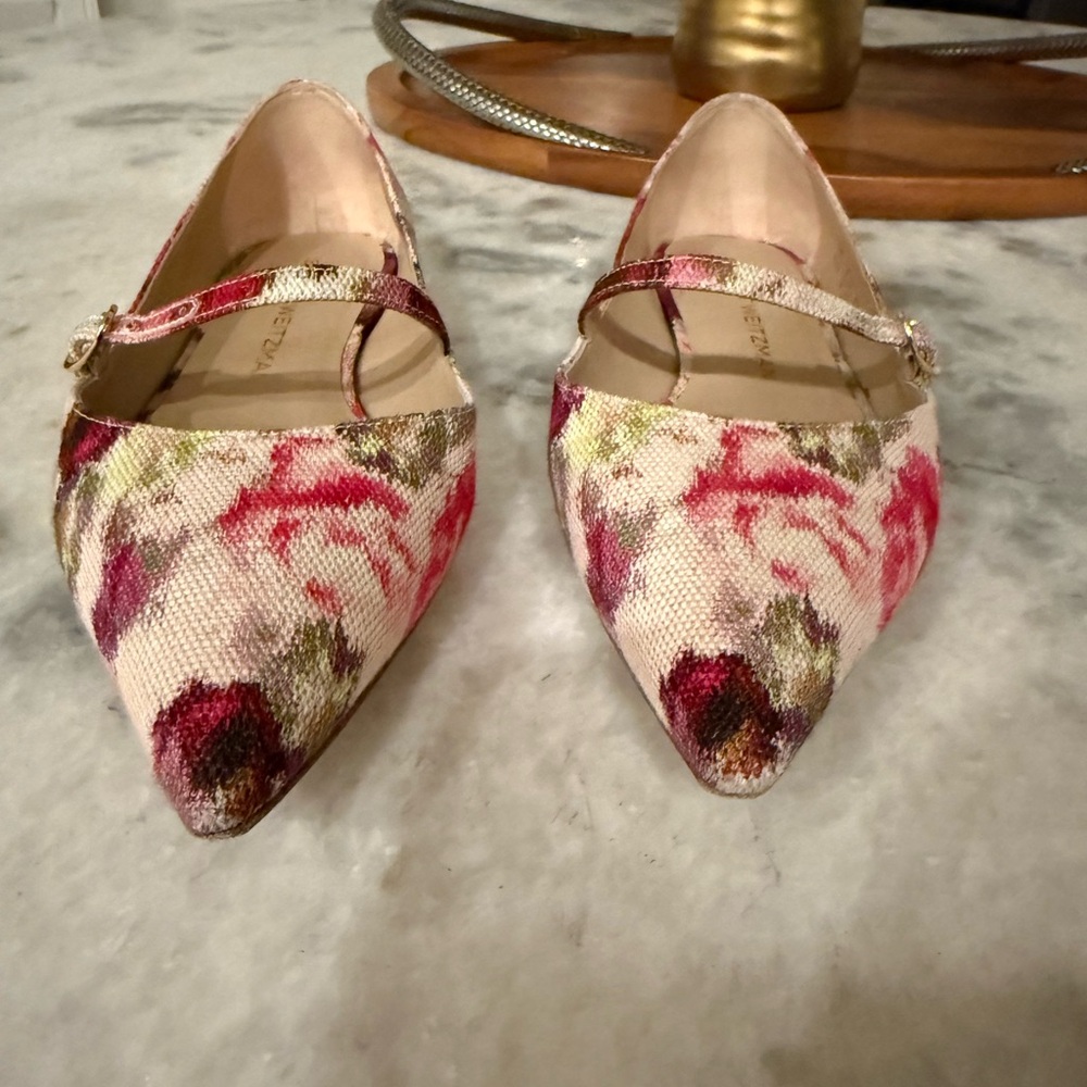 Stuart Weitzman Emilia Mary Jane Flats - Picture 3 of 6